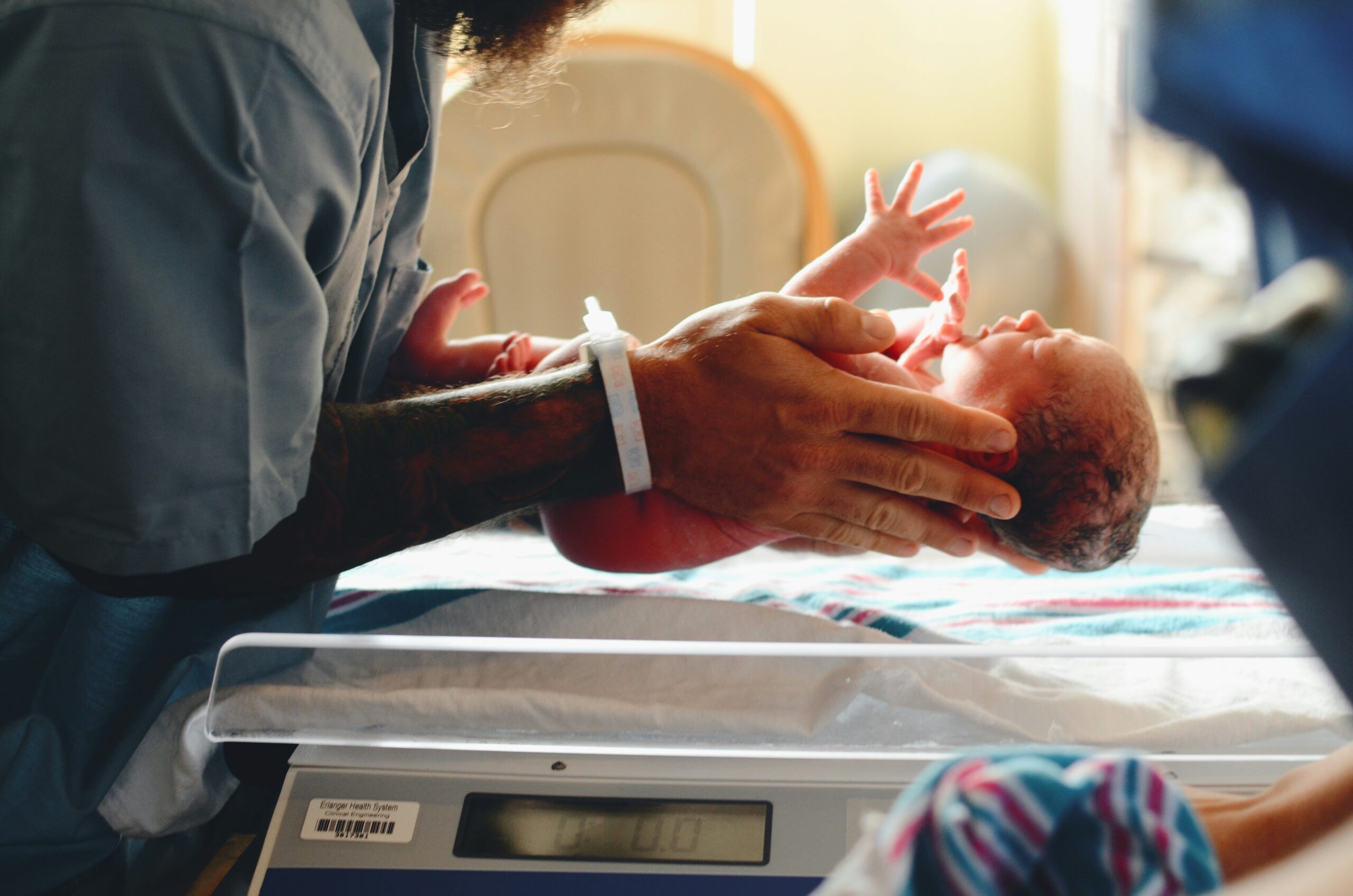 Newborn care in a clinical setting